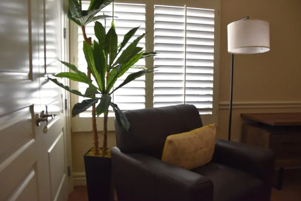 Serene private interior